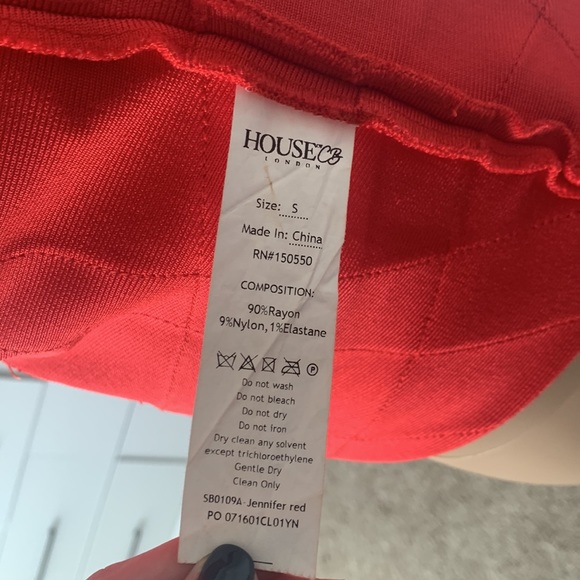 Red House of CB bandage dress size S - Picture 6 of 6